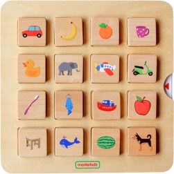 Masterkidz juego Montessori de emparejamiento de sombras y parejas
