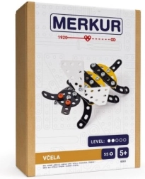 Juego de construcción Merkur abeja – modelo metálico para niños