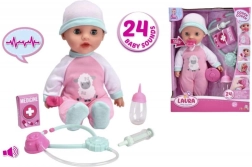 Muñeca Laura Pequeña paciente 30 cm