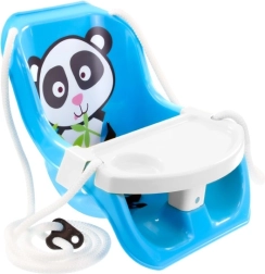 Columpio con mesita Panda para los más pequeños