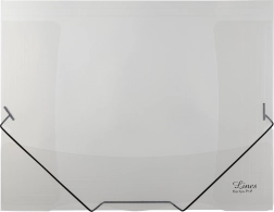 Carpeta transparente con goma Lines