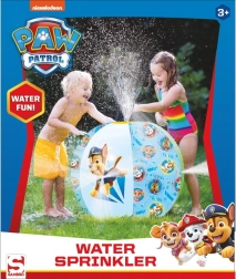Pelota rociadora de agua inflable Patrulla Canina azul