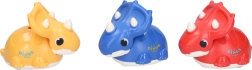 Dinosaurio con ruedas 9 cm – juguete de cuerda