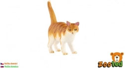 Figura de plástico de gato doméstico 6 cm