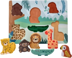 Puzzle 3D de madera Animales de Safari