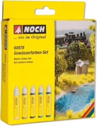 Set de pinturas para superficies de agua 5 uds