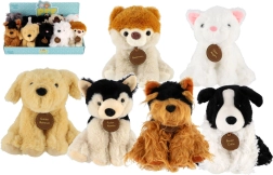 Perrito de peluche o gatito 18 cm
