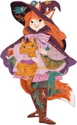 Puzzle gigante Djeco: la brujita Lily