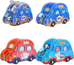 Hucha con forma de coche para niños