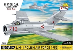 Kit de construcción del avión LIM-1 Fuerza Aérea Polaca 1952 (MIG-15) 1:32