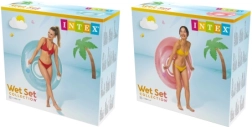 Asiento inflable para el agua con soporte y asas INTEX, diámetro 119 cm