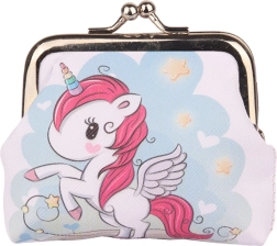 Cartera infantil con unicornio y estrellitas