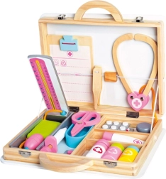 Set médico de madera para niños