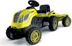 Tractor de pedales Farmer XL con remolque – Zelený
