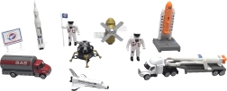 Set de astronautas y vehículos espaciales