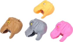 Cabeza de dinosaurio antiestrés para apretar, 9 cm
