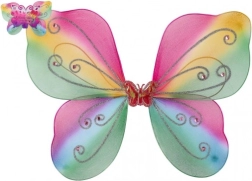Alas de mariposa de colores para carnaval