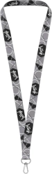 Baagl llavero largo – lanyard, gris