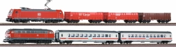 Set de inicio digital Piko con 2 composiciones de tren DB AG VI, H0