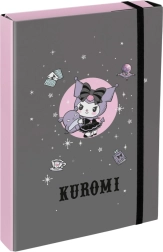 Carpetas para cuadernos escolares A4 Jumbo KUROMI grises
