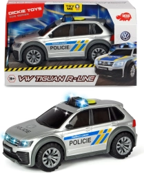 Coche de policía VW Tiguan R-Line, versión checa