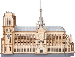 RoboTime rompecabezas 3D de madera de la catedral de Notre-Dame de París