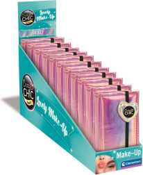 Paleta de maquillaje tipo monedero Crazy Chic de Clementoni