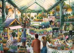 Puzzle Centro de jardinería 1000 piezas