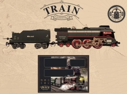 Set de tren con luces y sonidos