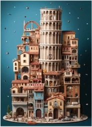 Puzzle Pisa 1000 piezas ANATOLIAN