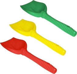 Pala de plástico para arena de 27 cm