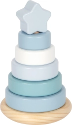 Torre apilable de madera Small Foot azul