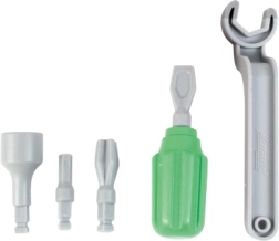Masterkidz juego de herramientas manuales 6 pzs – destornillador y llave para tablero STEM