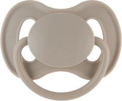 Chupete de caucho Canpol babies cereza Nude 0–6 meses beige