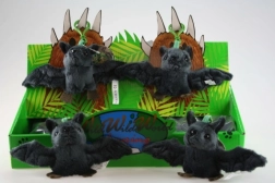Llavero de peluche de murciélago
