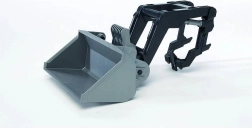 Cargador frontal Bruder para tractores