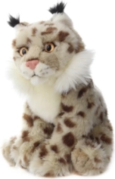 Lince de peluche 24 cm