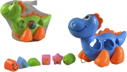 Dinosaurio con bloques 27 cm