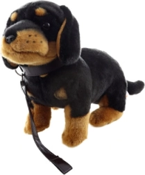 Erizo de peluche con correa 27 cm Eco-friendly