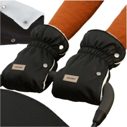 Manguitos térmicos para cochecito Kruzzel negros, 2 uds.