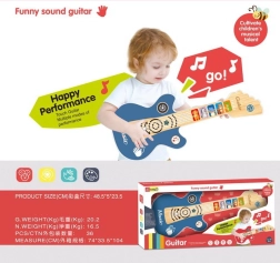 Guitarra eléctrica infantil con efectos de luz
