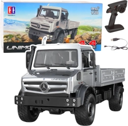 Coche RC todoterreno Mercedes-Benz Unimog 4x4 a escala 1:20