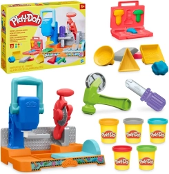 Hasbro Play-Doh taller colorido con plastilina y herramientas