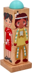 Rompecabezas giratorio Niños del mundo AdamToys