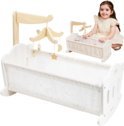 Cuna de madera para muñecas PolarB de Viga