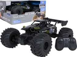 Crawler todoterreno RC 1:14 con carrocería metálica y mando a distancia de 2,4 GHz
