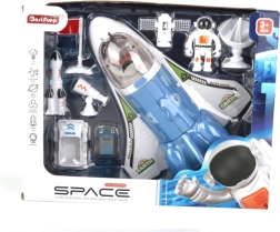 Avión espacial con efectos de luz y sonido