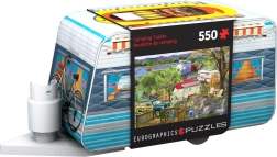 Puzle en caja metálica Caravana - 550 piezas