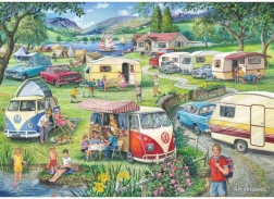 Puzzle Felices vacaciones de 1000 piezas