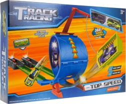 Pista de carreras con lanzador Top Speed